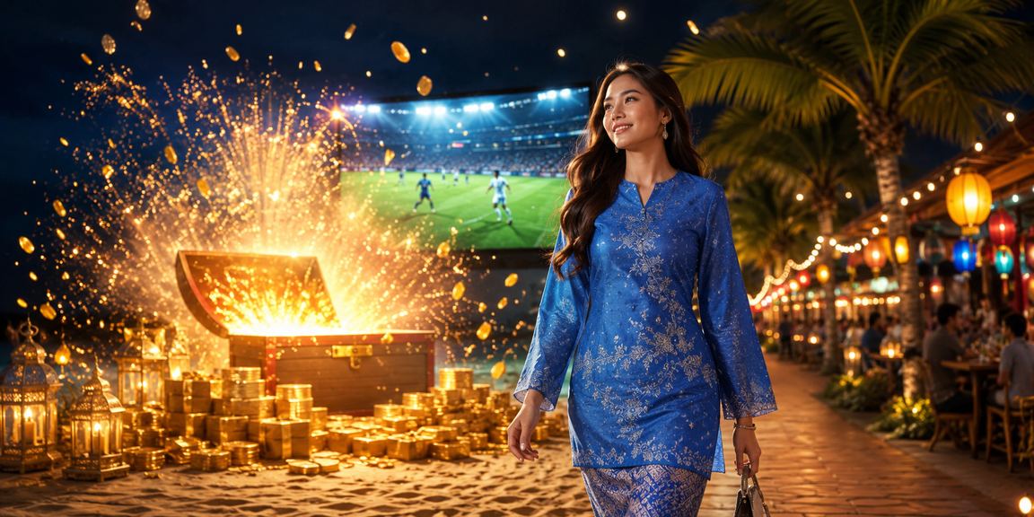 Suasana taruhan bola sepak menggunakan telefon pintar di Langkawi