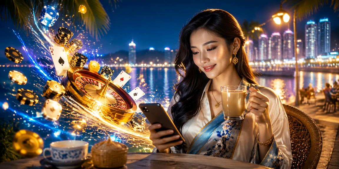 Pengguna di Penang mengakses kasino mudah alih dengan keselamatan data terjamin melalui platform 802